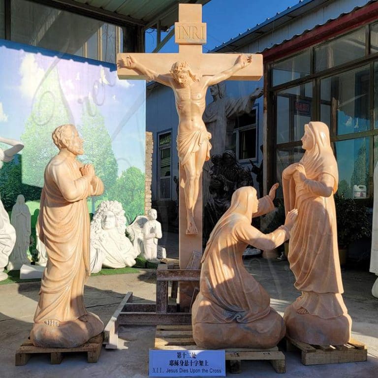 Where To Buy Religious Statues of Way of Cross? Trevi Marble Sculpture
