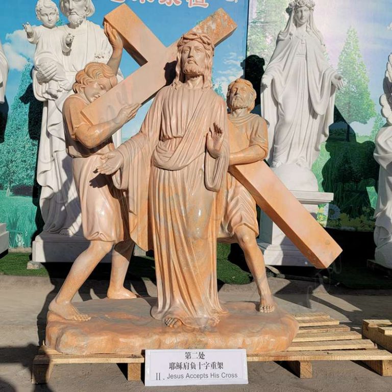 Where To Buy Religious Statues of Way of Cross? Trevi Marble Sculpture