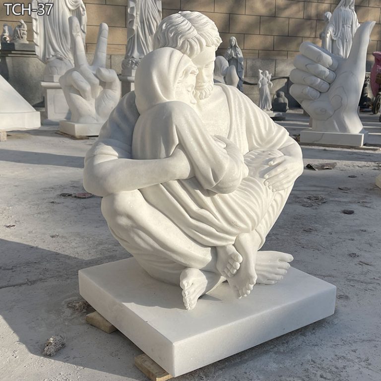 Timothy P. Schmalz Holy Family Statue a Quiet Moment Replica for Sale