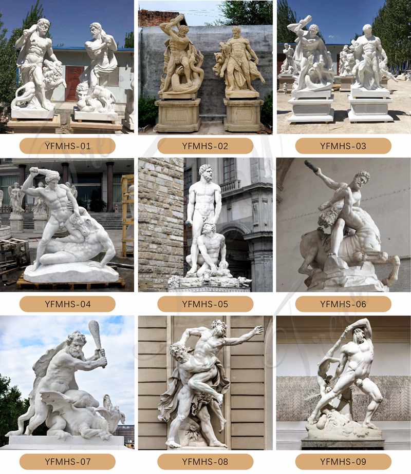 Introducing Hercules and Antaeus Sculpture