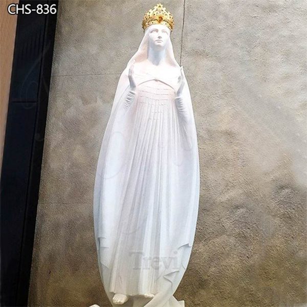 Marble Catholic Garden Statue Our Lady of Knock for Sale CHS-836