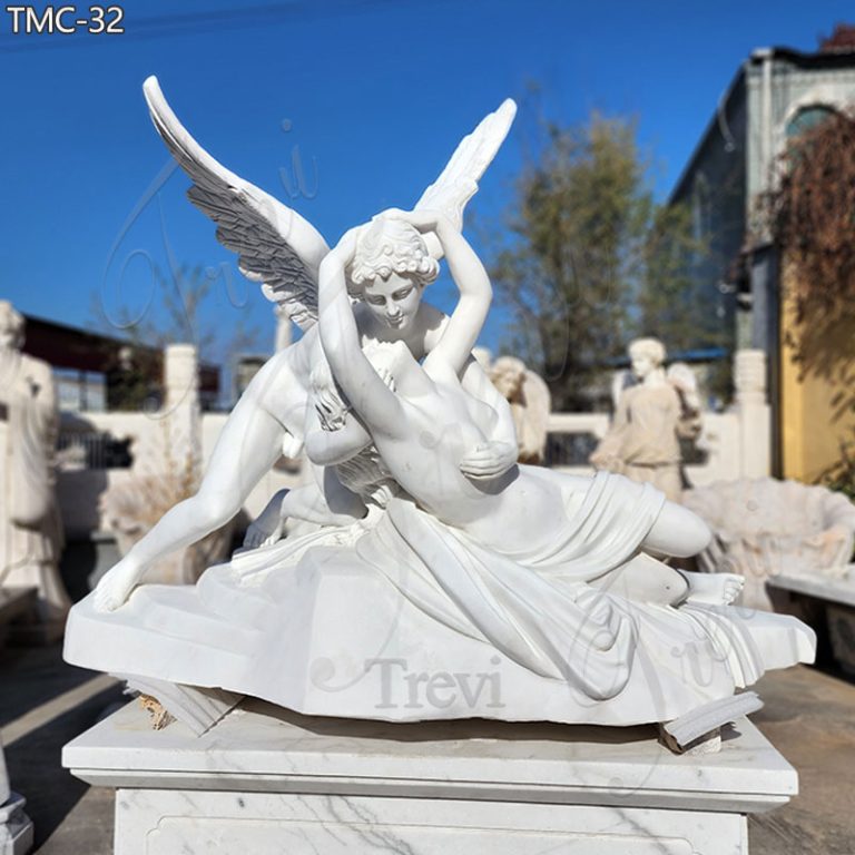 Life-size Cupid And Psyche Statue Antonio couldova Garden Art for Sale TMC-32