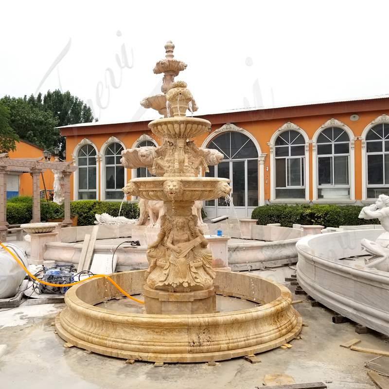 Distinctive Marble Water Fountain Design