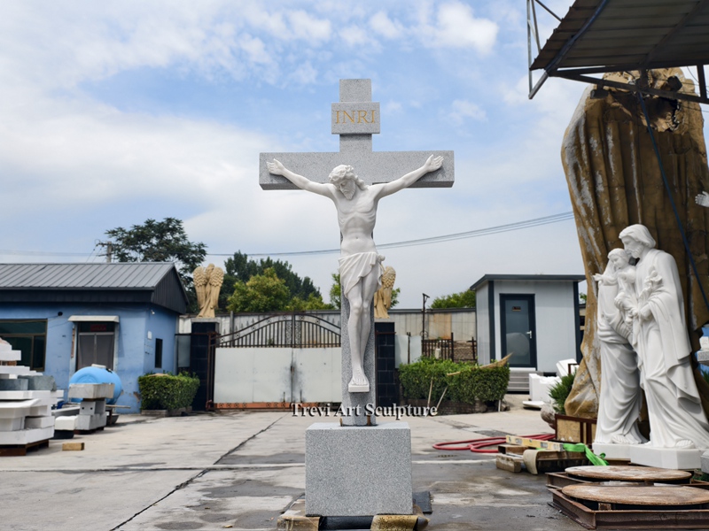 crucified christ statue for church