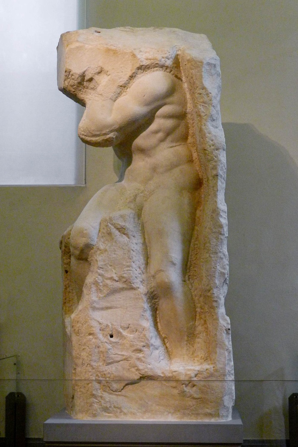 michelangelo’s atlas slave