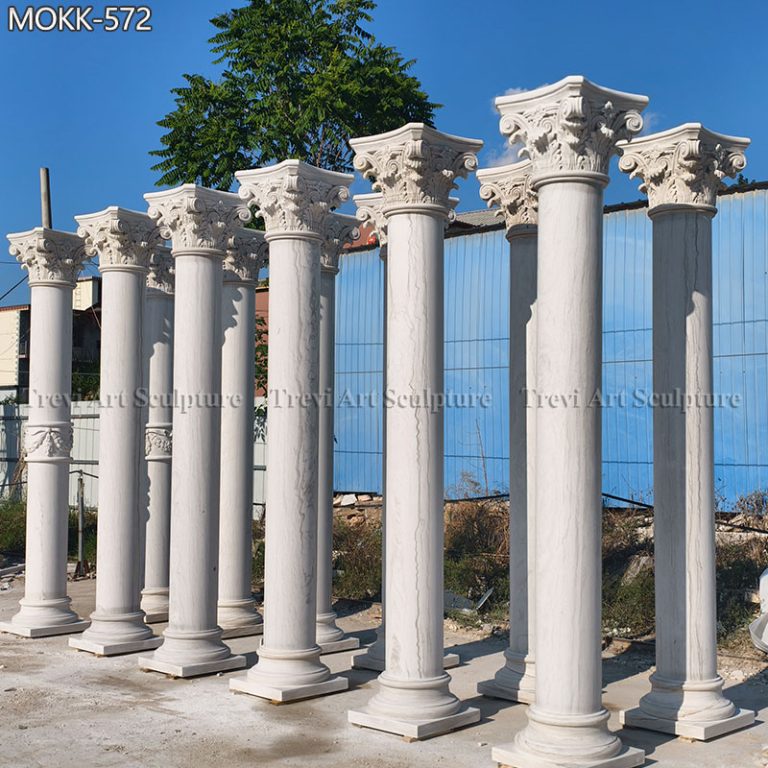 marble outdoor ancient roman columns