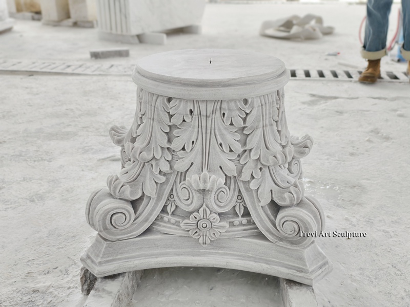 marble outdoor ancient roman columns detail