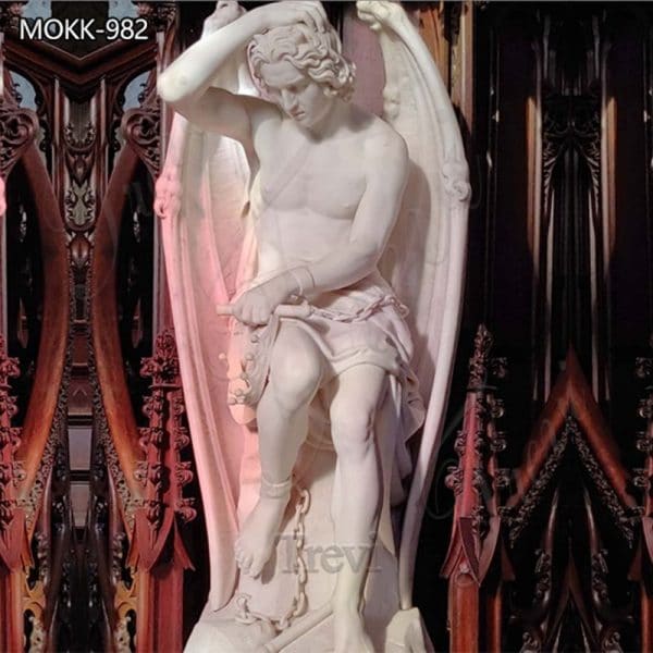 What is Marble Lucifer Statue?
