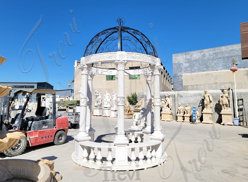 cost of marble White gazebo