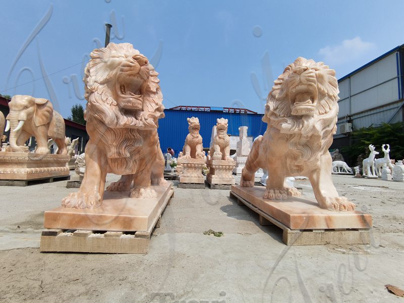 Are Lion Statues Suitable for Home Use?