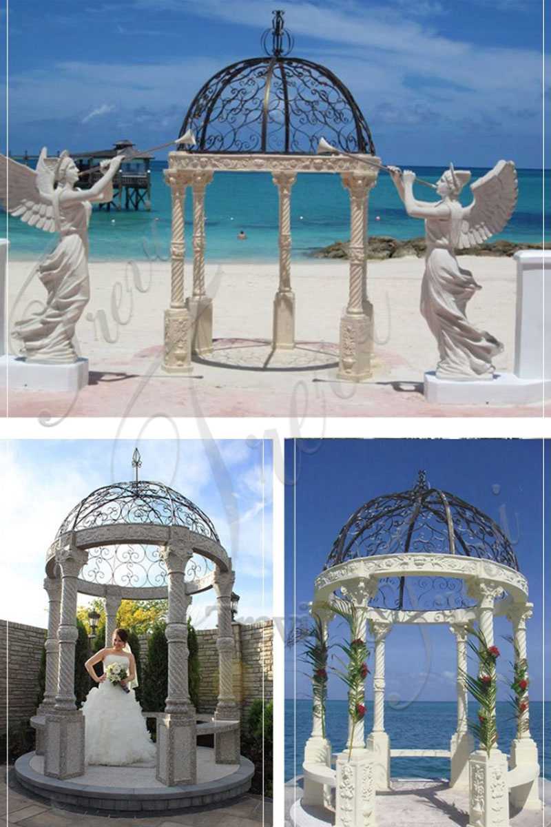 Details of the Marble Gazebo: