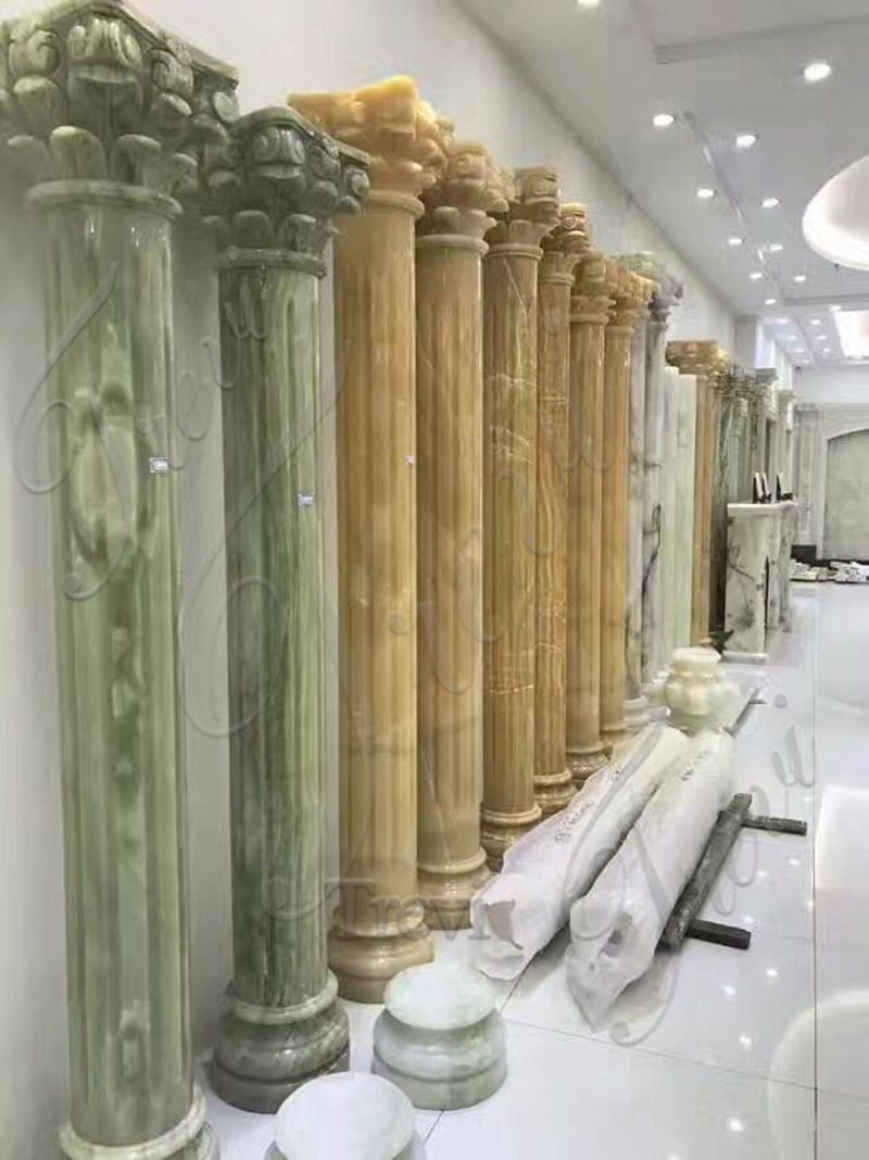 Large Marble Column Details: