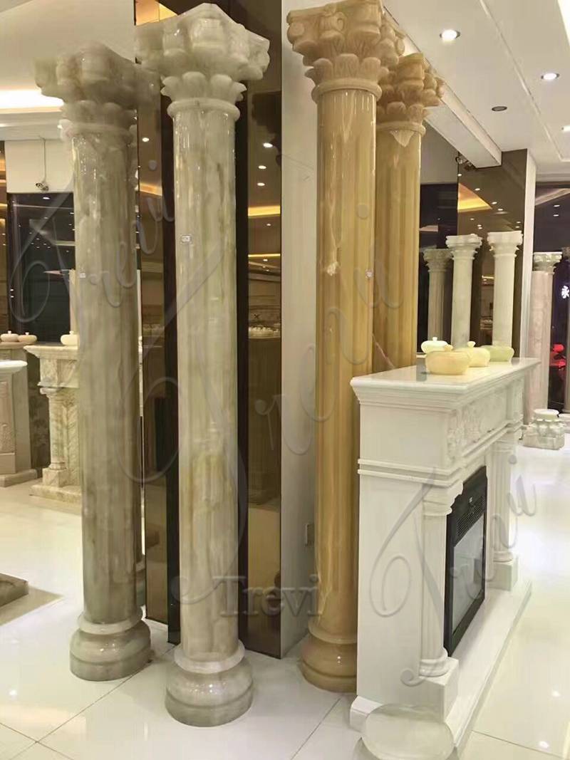 Large Marble Column Details: