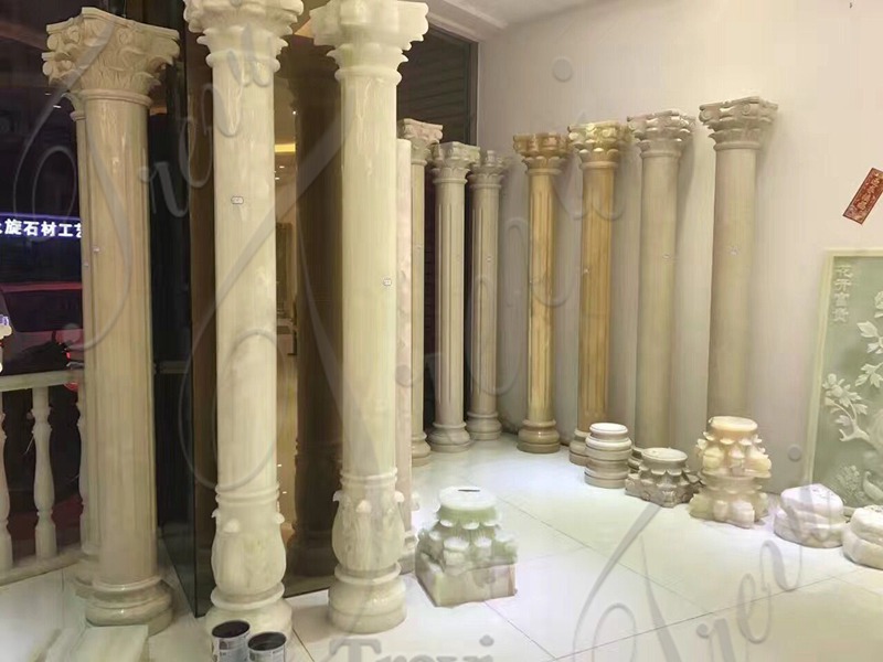 Large Marble Column Details: