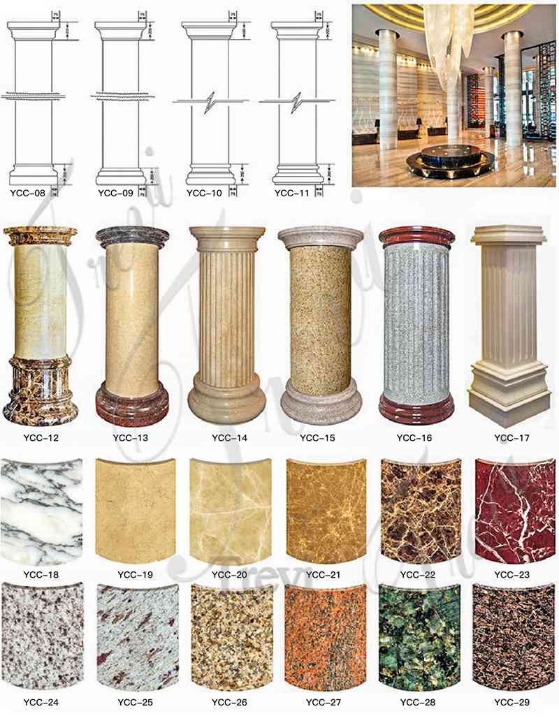 Trevi Marble Pillars Are Safer: