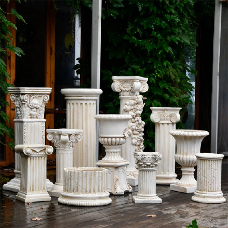 wedding column decor