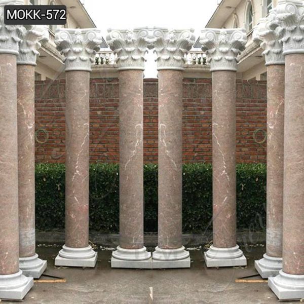 Marble Outdoor Ancient Roman Columns Pillars for Sale MOKK-572