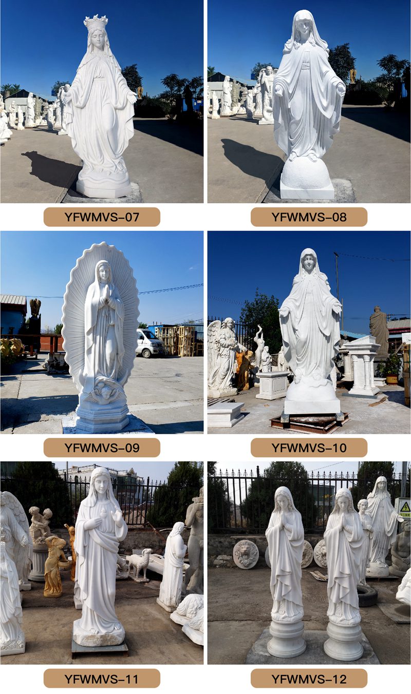 More Marble Religious Sculptures