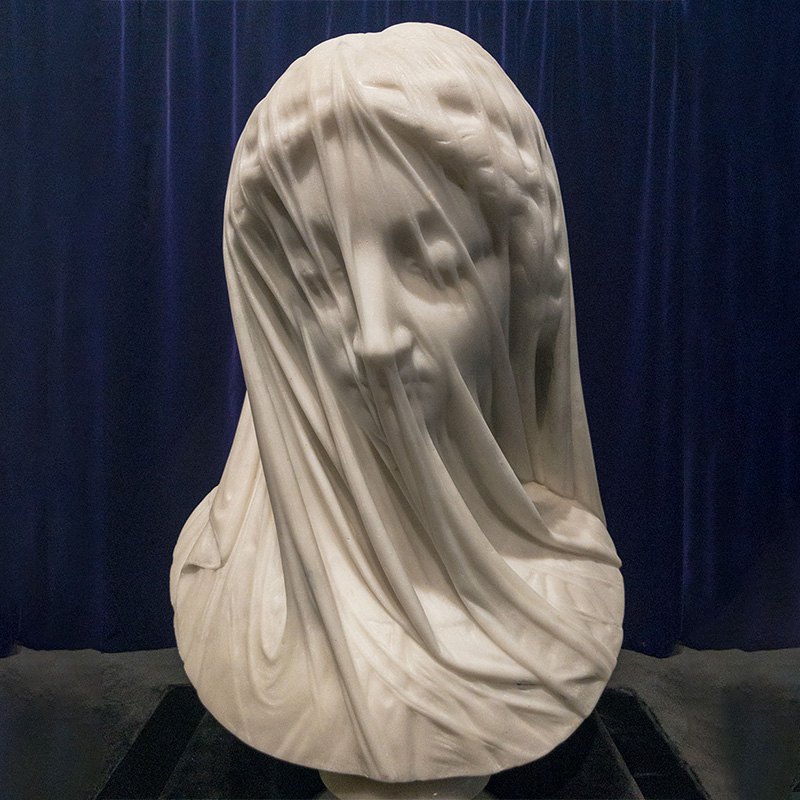 Giovanni Strazza’s The Veiled Virgin Location