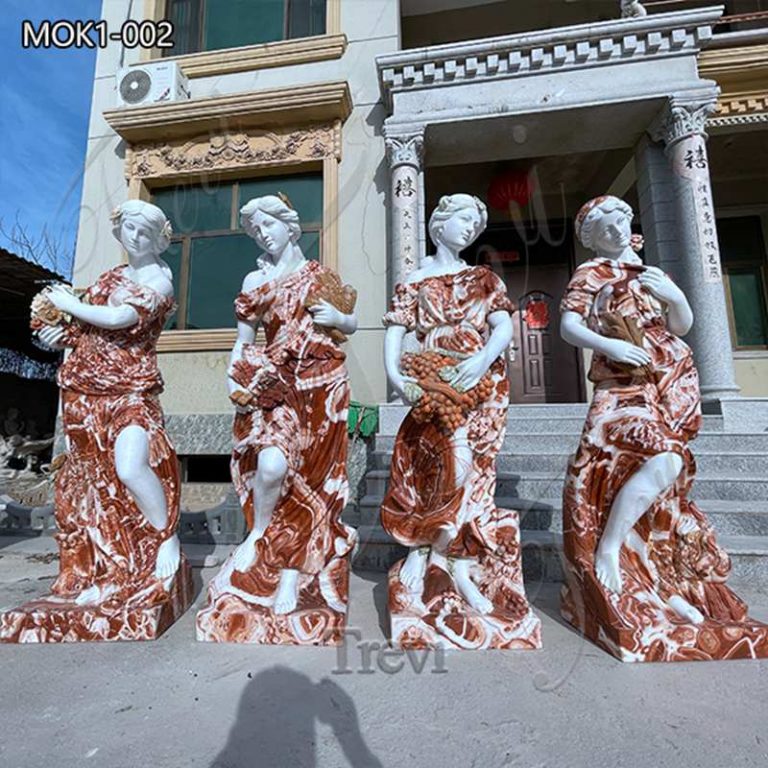 four seasons marble statues-Trevi Sculpture