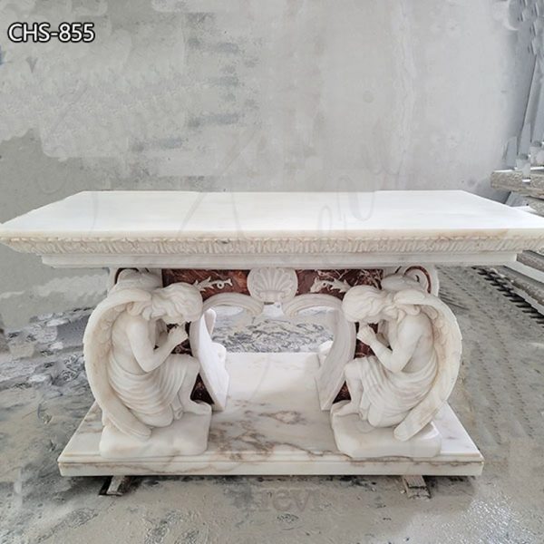 Beautiful Marble Altar with Angels Catholic Church Decor for Sale CHS-855