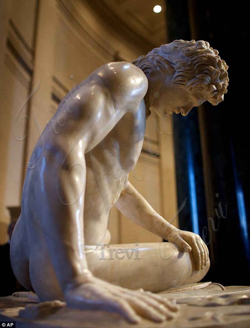 Dying Gaul statue-Trevi Sculpture