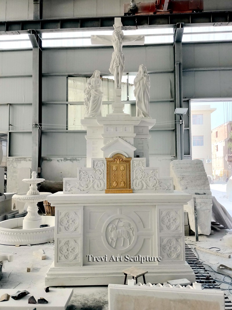 luxurious marble main altar factory designs