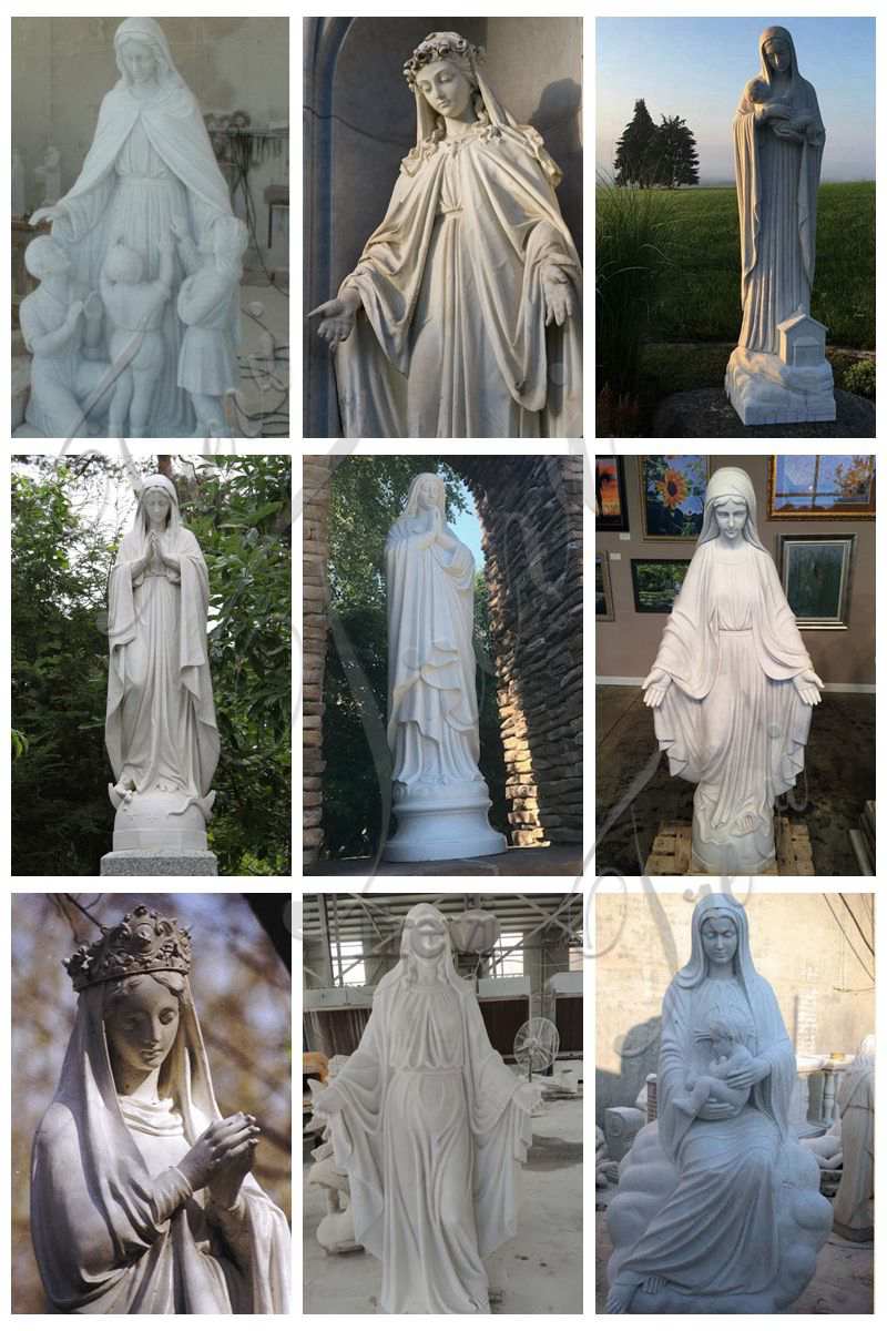 Virgin Mary statues-Trevi Sculpture