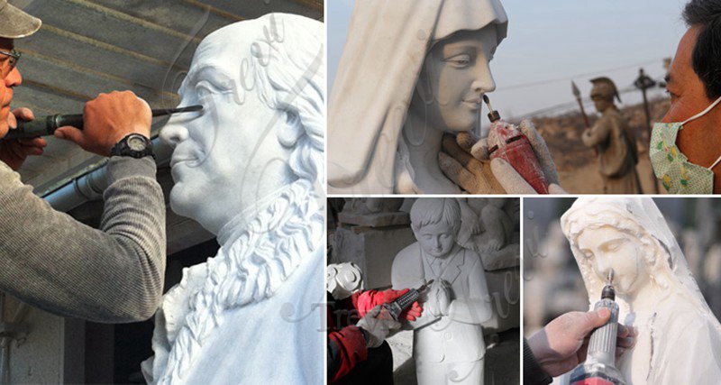 carving of life size marble statues for sale-Trevi Sculpture