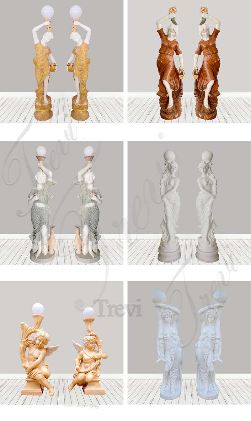 lady-lamp-statue-Trevi-Sculpture