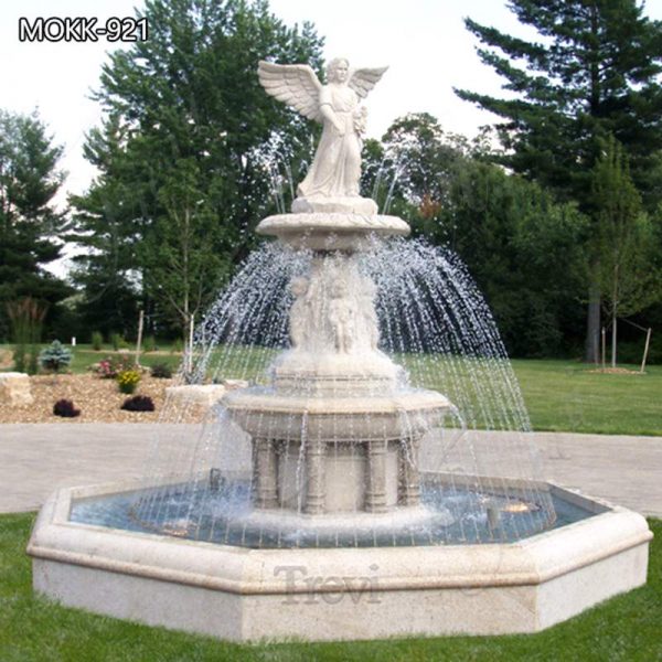 Large Outdoor Modern Marble Fountain Designs for Sale MOKK-921									