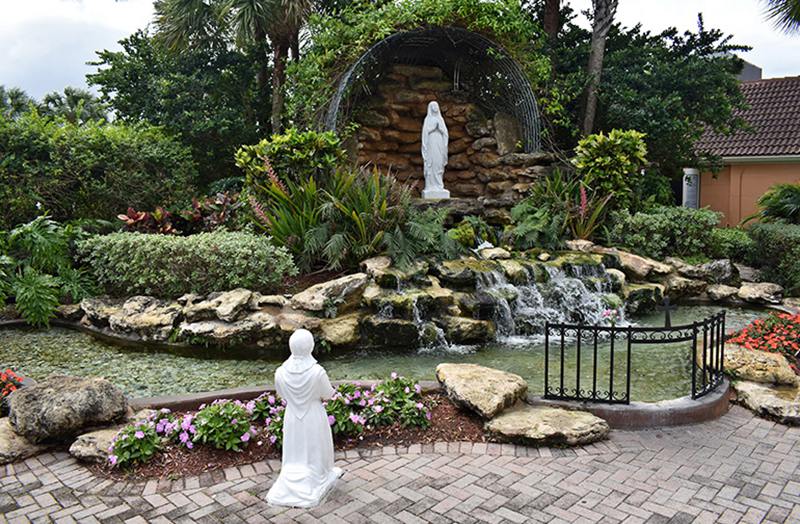 marble statue in the shrine