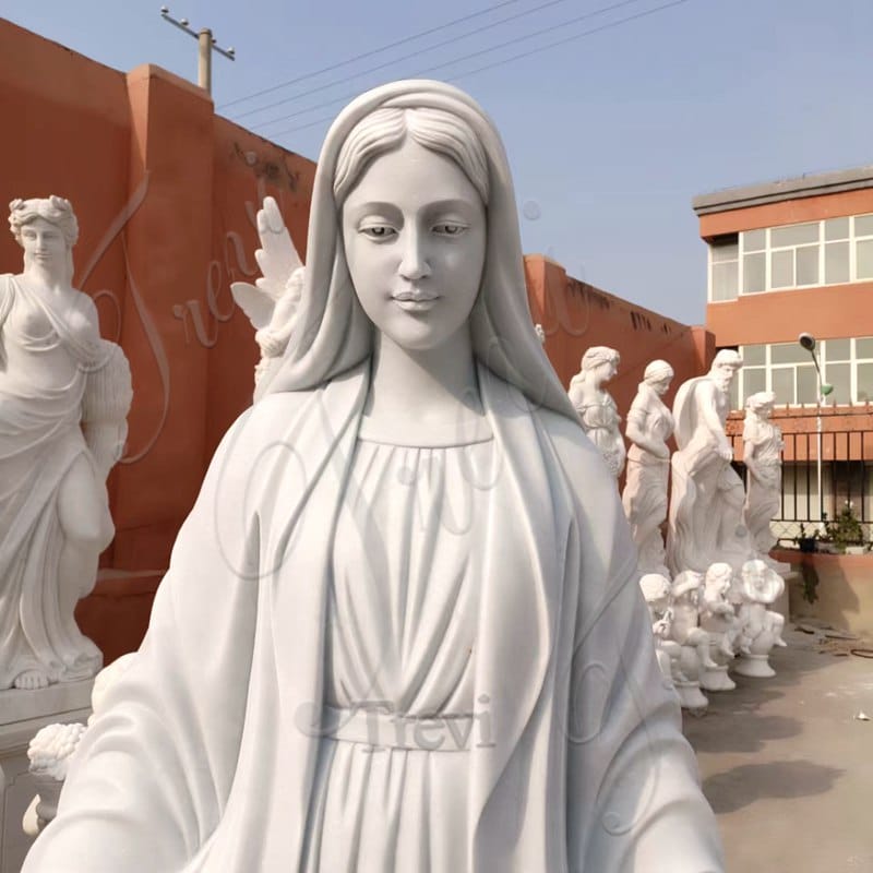 Mary Garden Statue Details: