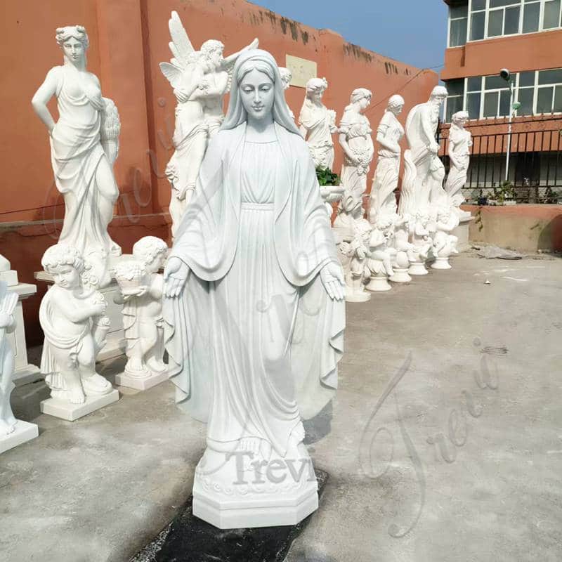 Mary Garden Statue Details: