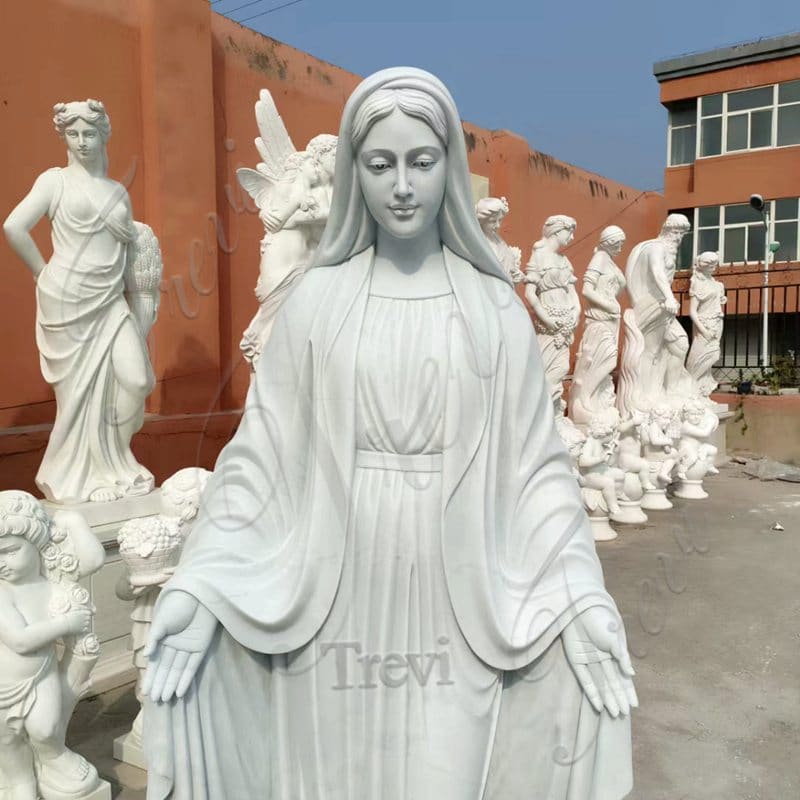 Mary Garden Statue Details:
