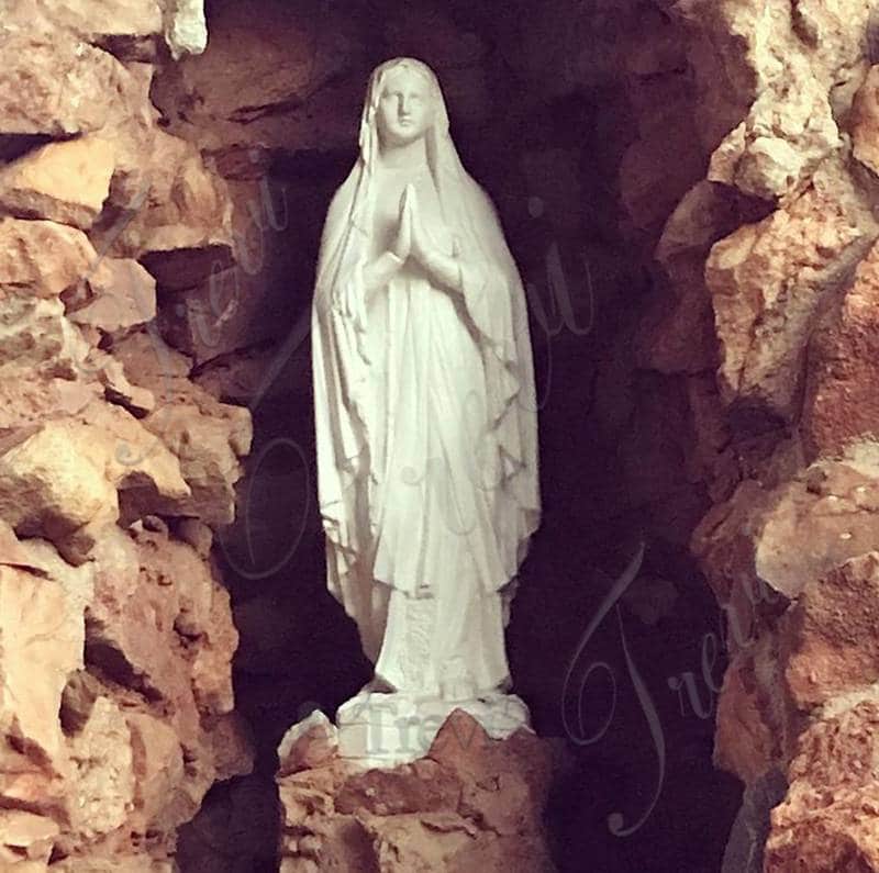 What Does the Mary Statue Symbolize?