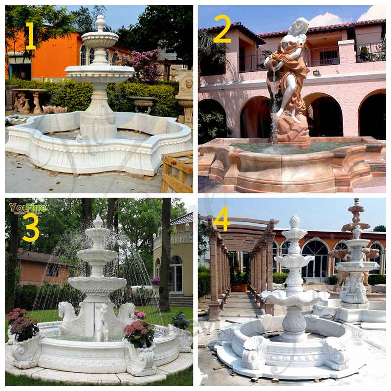 The Decorative Location of the Fountain: