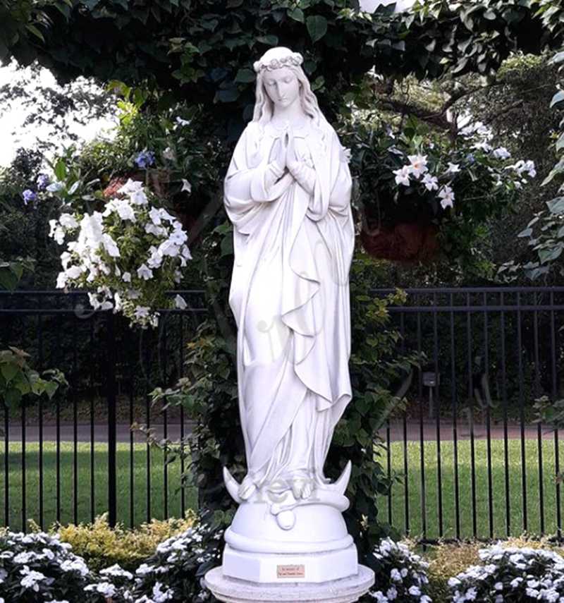 What Does the Mary Statue Symbolize?