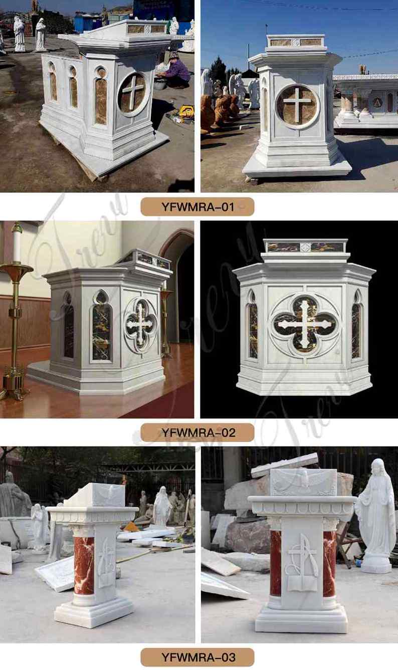  marble altar for sale-Trevi Sculpture