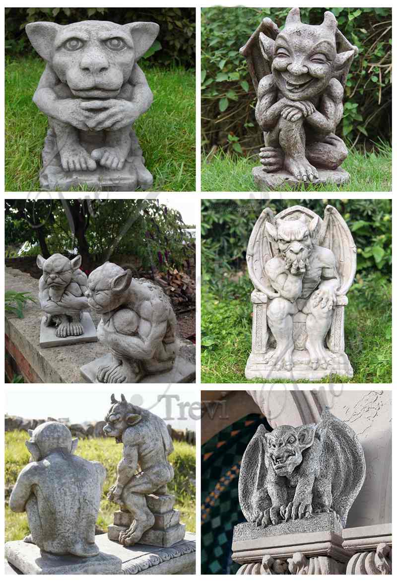 stone gargoyle statues-Trevi Sculpture