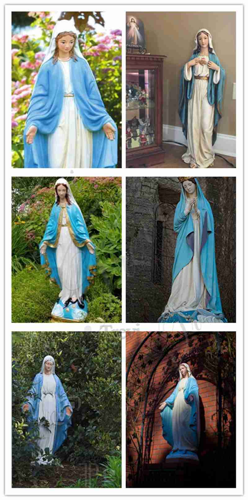 garden mary statue-Trevi Sculpture