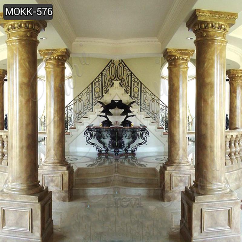 marble column design-Trevi Sculpture