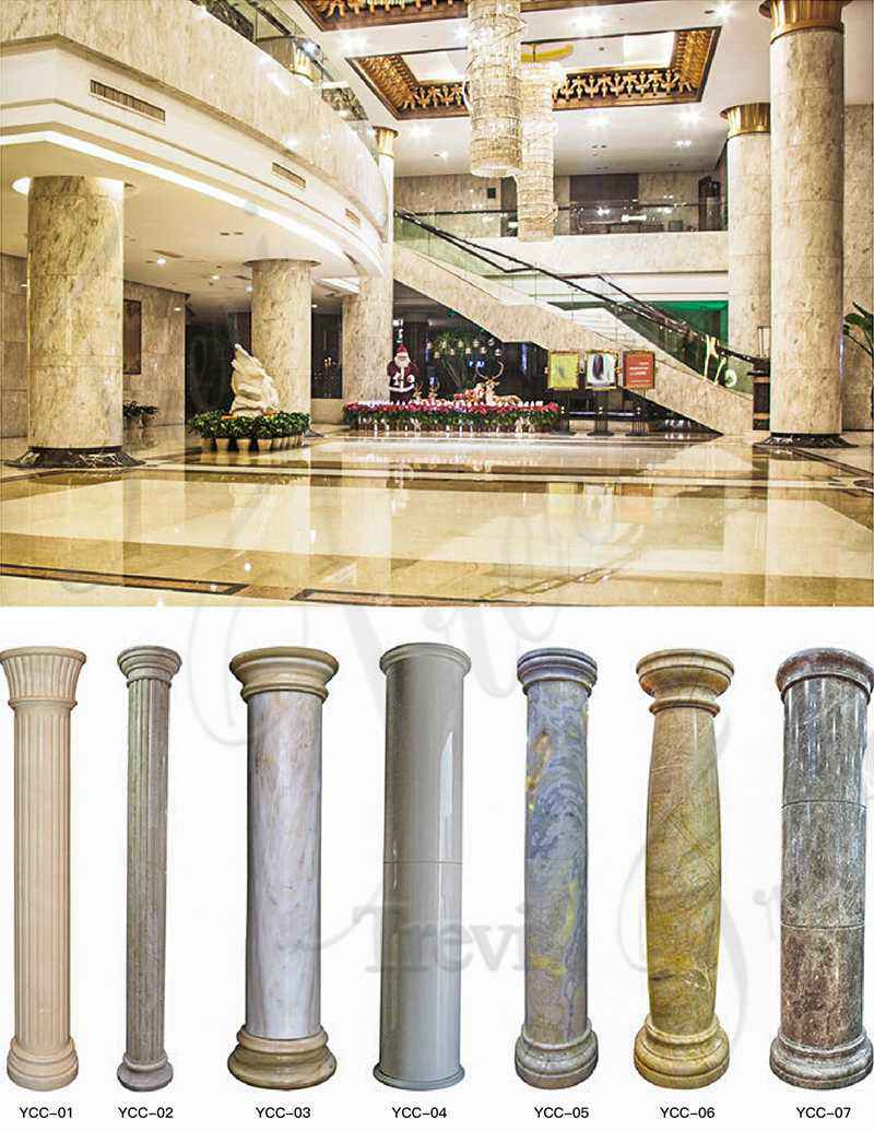 marble columns for sale-Trevi Sculpture.