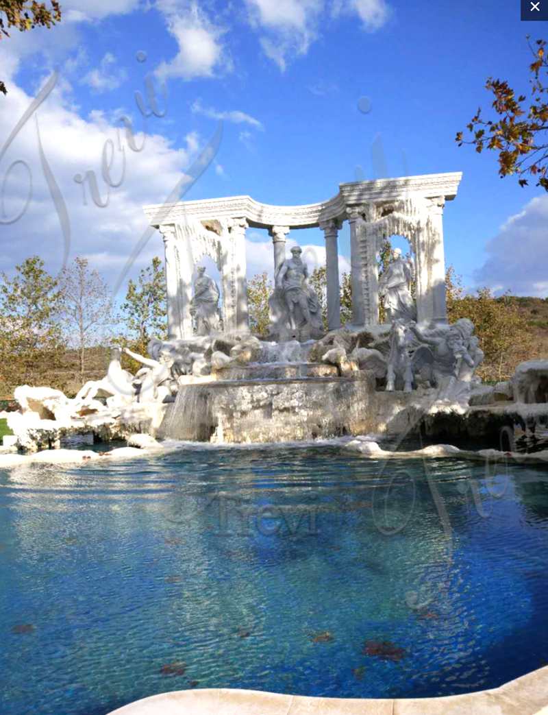 marble fountain for sale-Trevi Sculpture