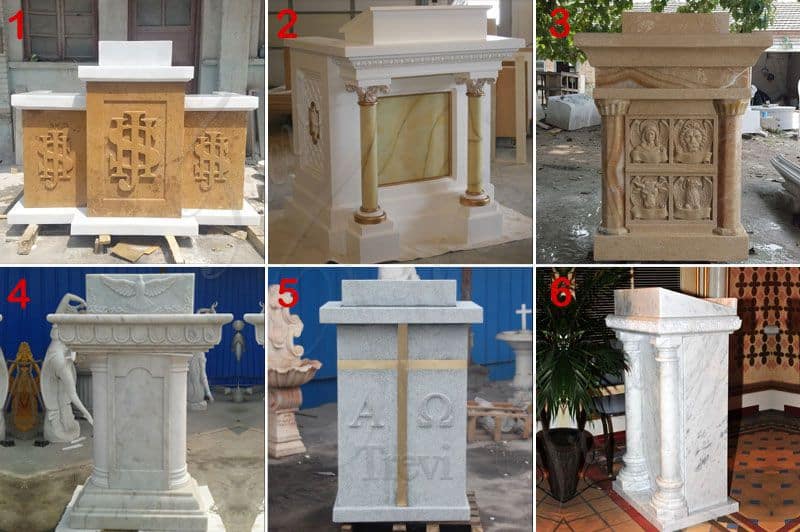 marble pulpits for sale-Trevi Sculpture