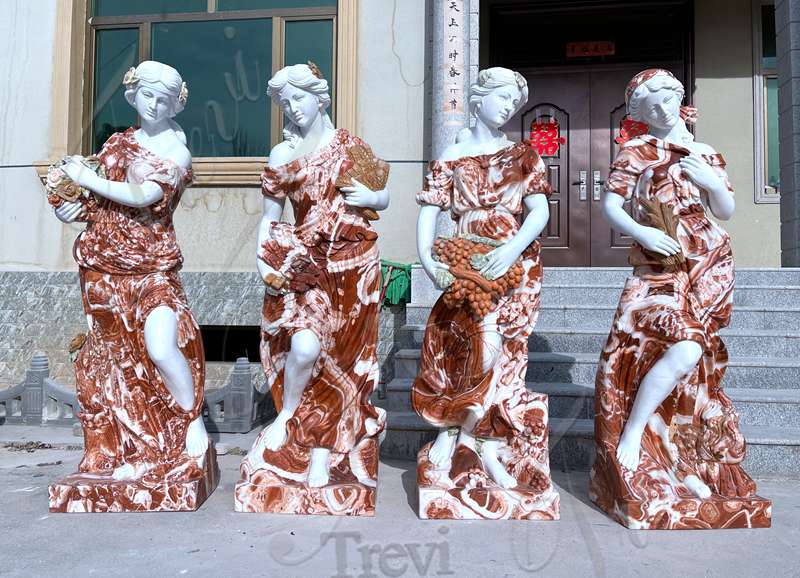 statues of goddesses-Trevi Sculpture