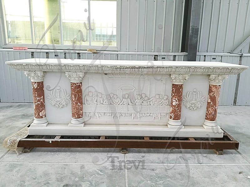 Marble altar-Trevi Sculpture