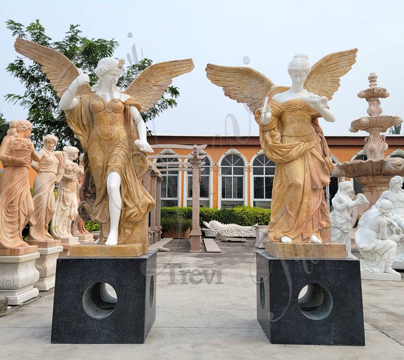 angel statue garden-Trevi Sculpture