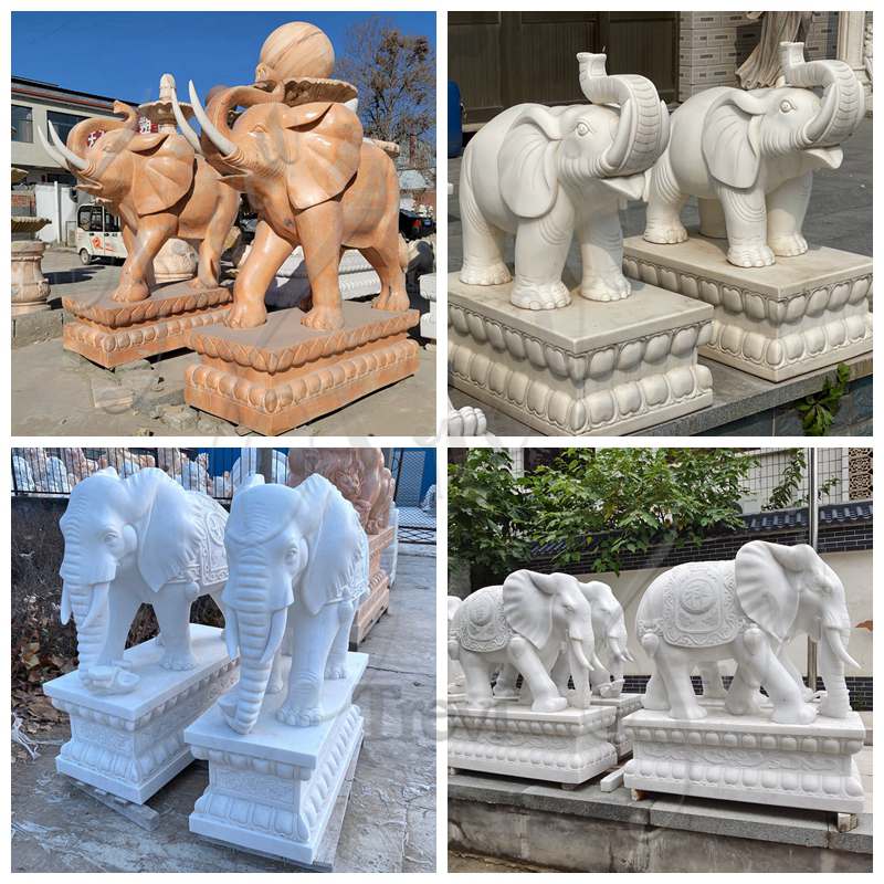 elephant statues for sale-Trevi Sculpture