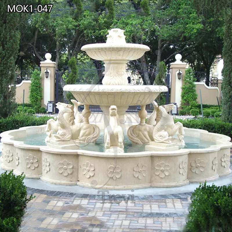 horse fountain for sale-Trevi Sculpture